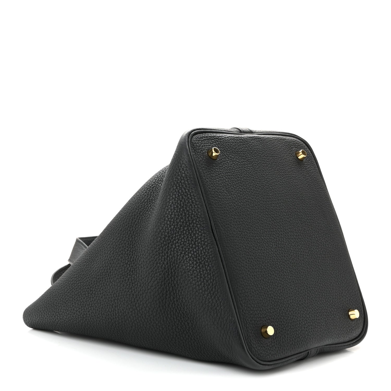 Hermes Taurillon Clemence Picotin Lock 22 MM Black 4 of 10