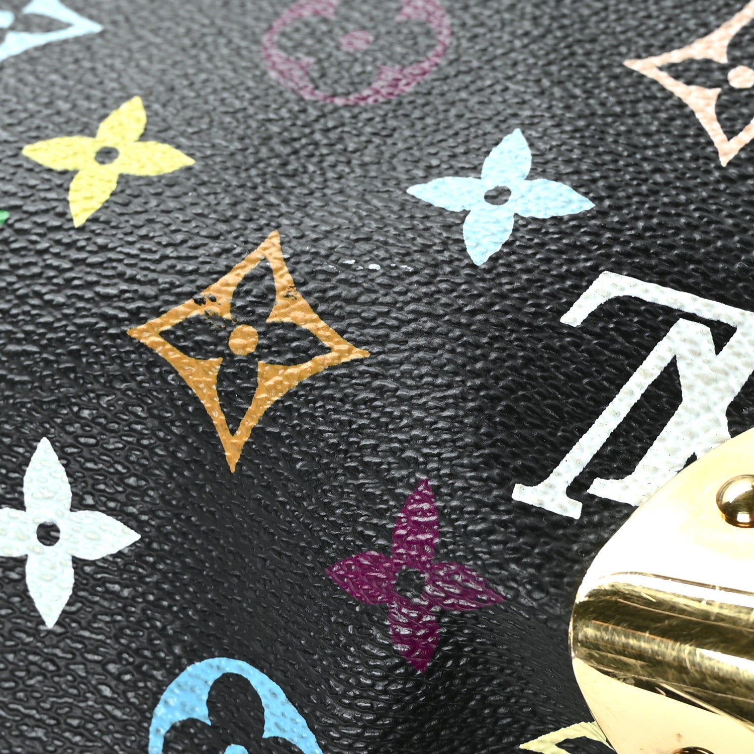 Louis Vuitton Monogram Multicolor Keepall 45 Black 11 of 12