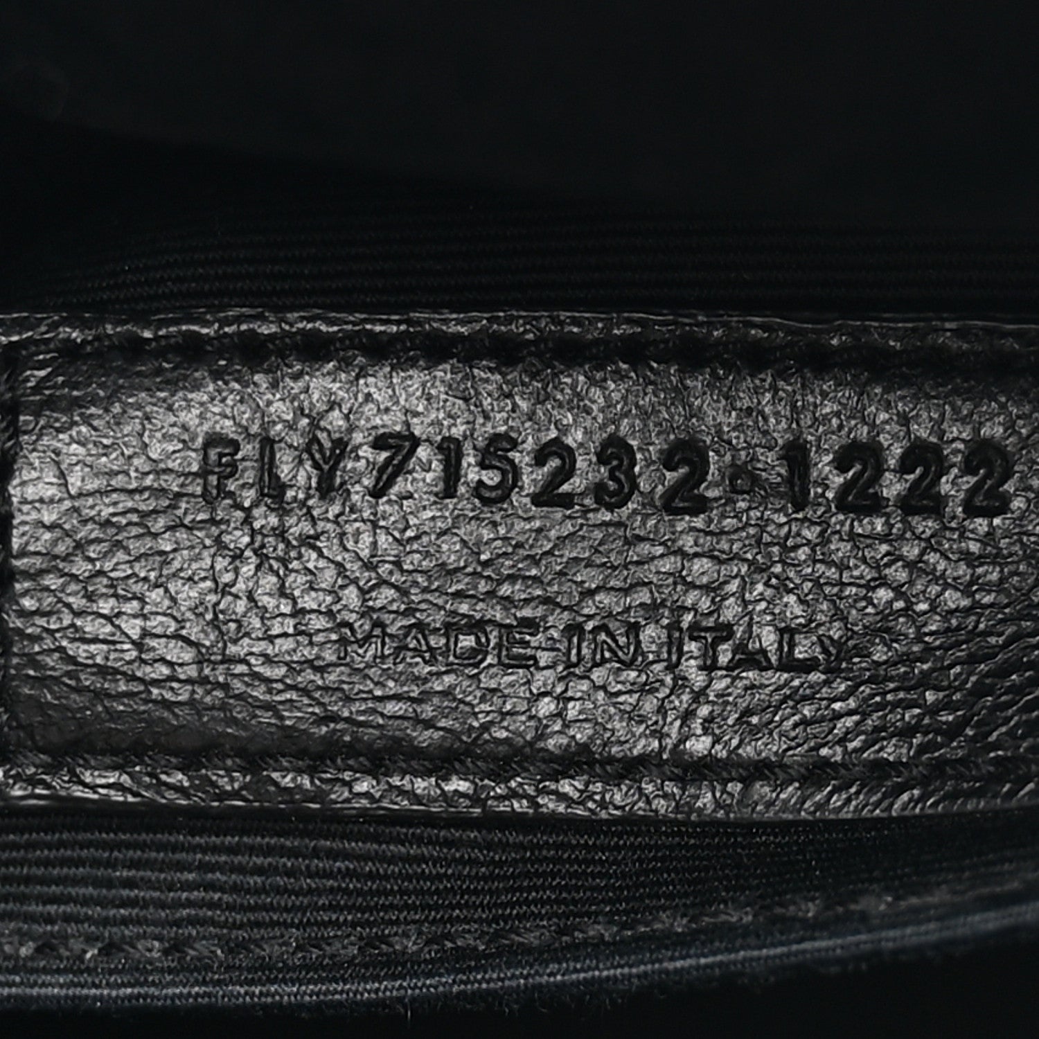 Saint Laurent Calfskin Matelasse Monogram Lou Camera Bag Black 6 of 12