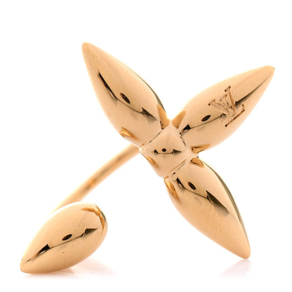 Louis Vuitton Louisette Ring 6 Gold 1 of 5