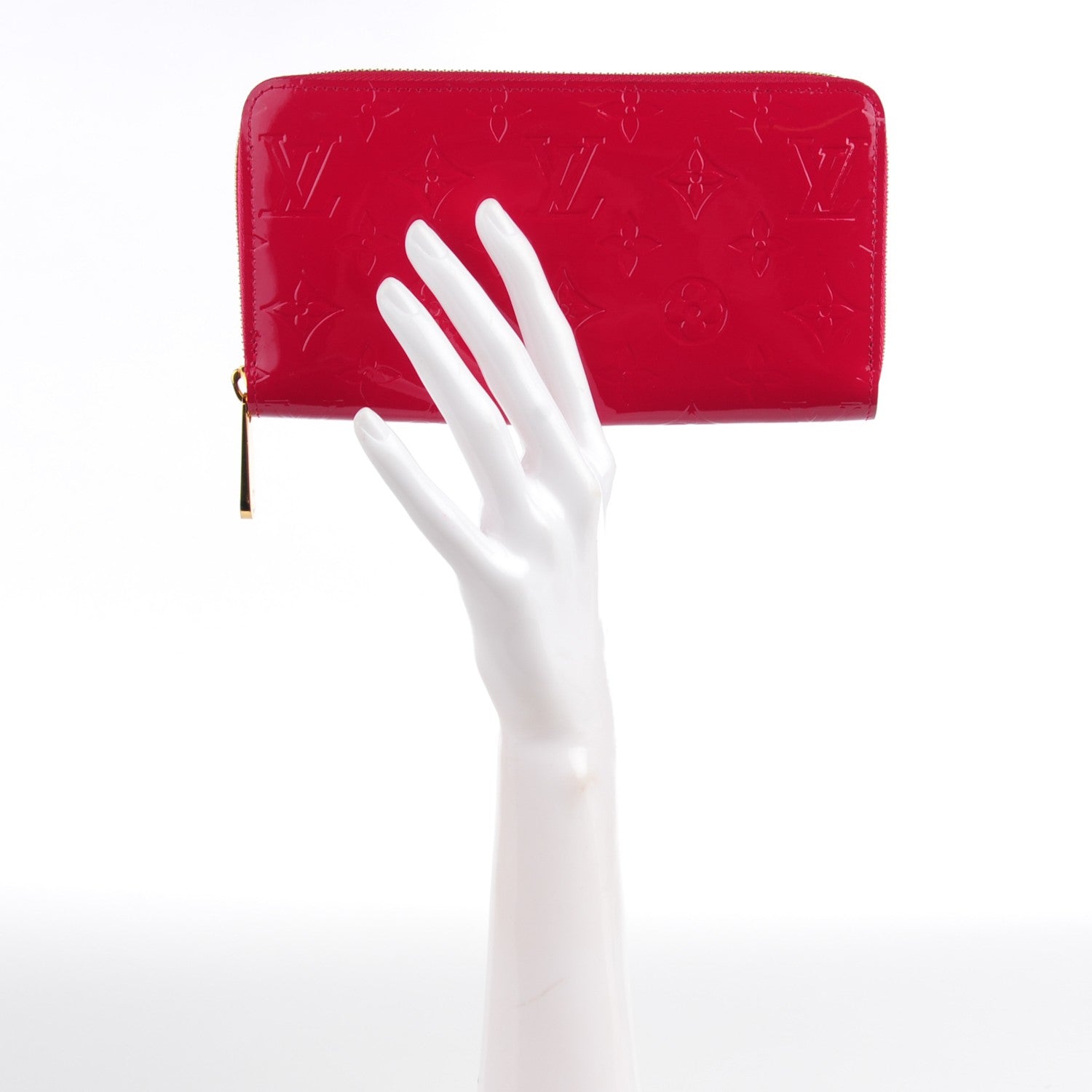 Louis Vuitton Vernis Zippy Wallet Rose Indien 2 of 8