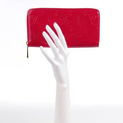 Louis Vuitton Vernis Zippy Wallet Rose Indien 2 of 8