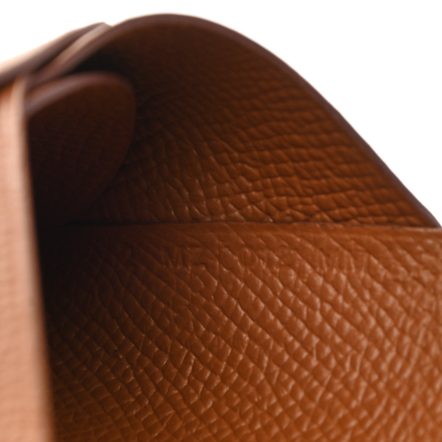 Hermes Epsom Calvi Duo Card Case Gold 7 of 7