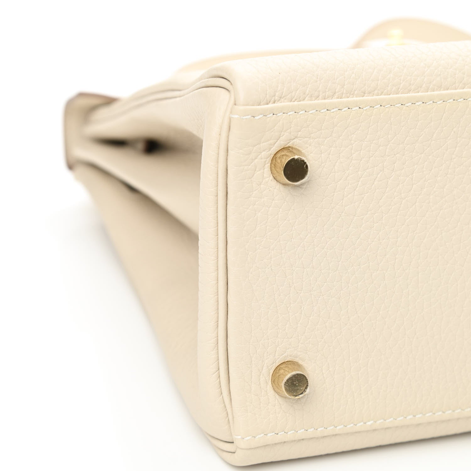 Hermes Togo Kelly Retourne 28 Craie 8 of 10