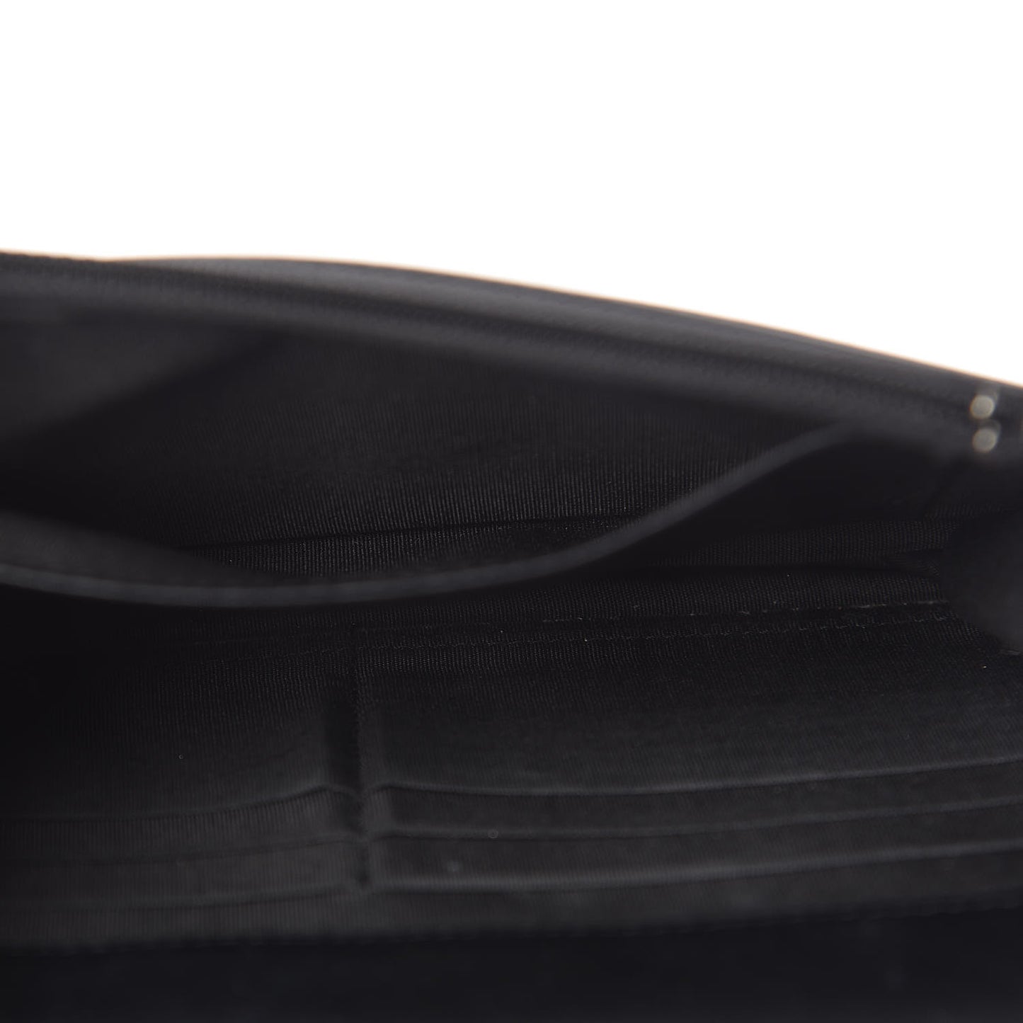 Caviar Quilted Boy Wallet On Chain WOC Black