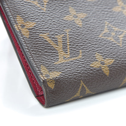 Louis Vuitton Monogram Adele Wallet Fuchsia 9 of 10