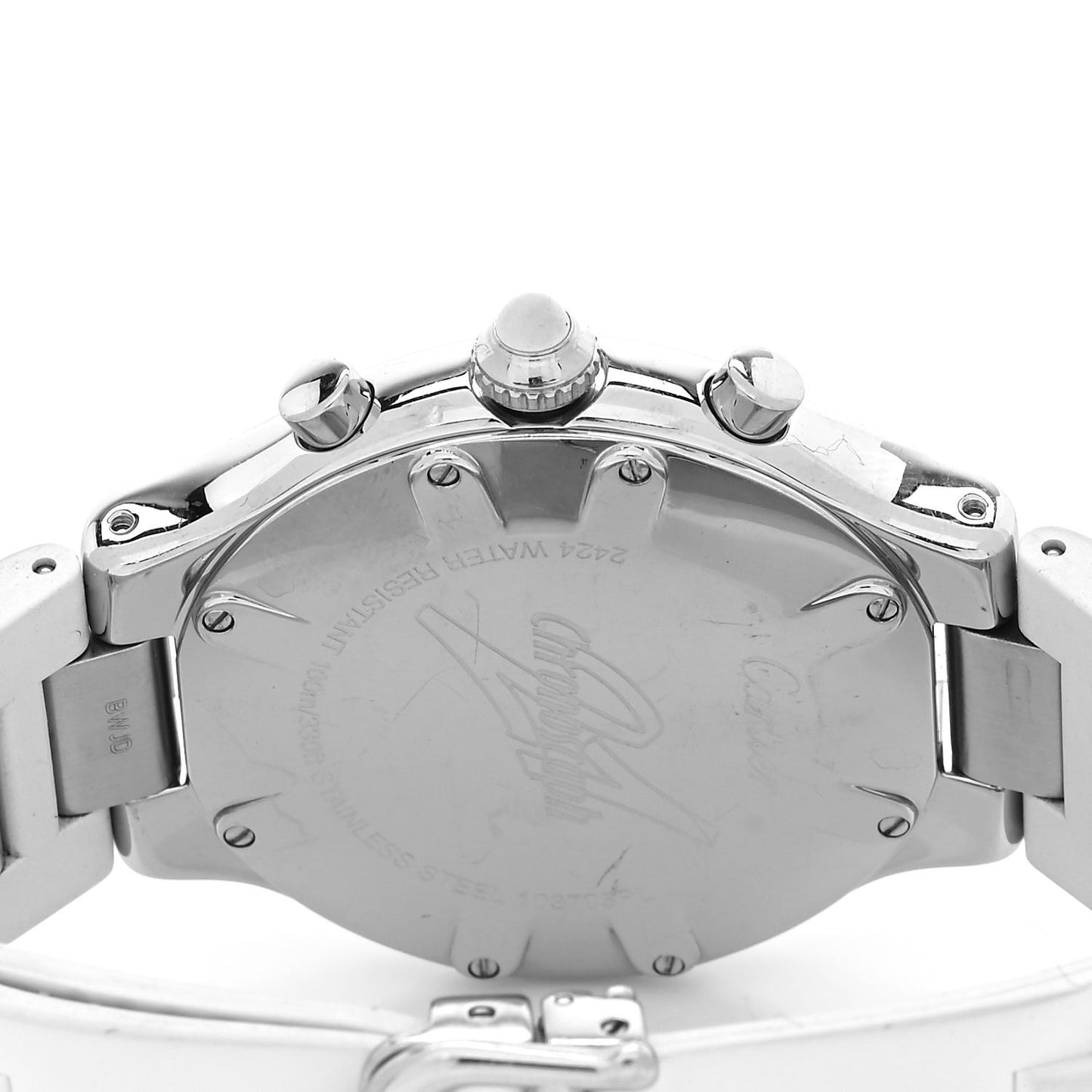Stainless Steel Rubber 38mm Must 21 Chronoscaph Quartz Watch