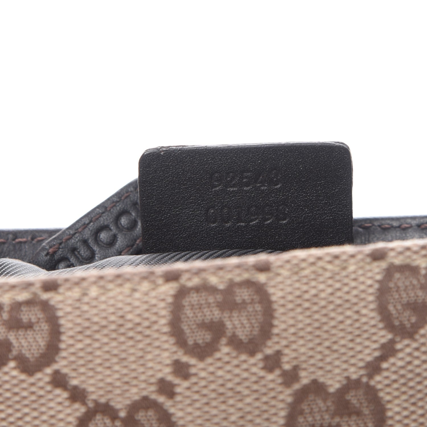Gucci GG Monogram Flight Belt Bag Dark Brown 7 of 7