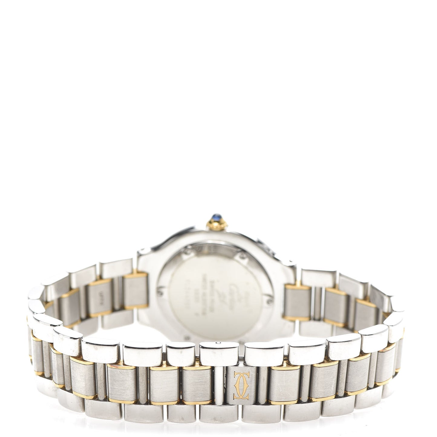 Stainless Steel 18K Yellow Gold 31mm Must De 21 Quartz Watch