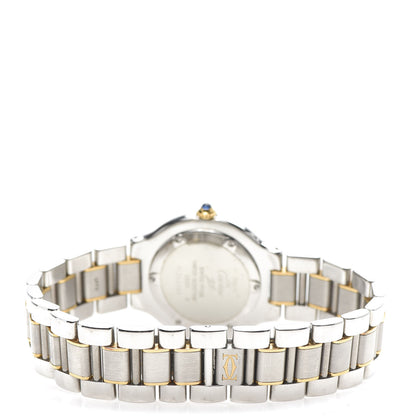 Cartier Stainless Steel 18K Yellow Gold 31mm Must De 21 Quartz Watch 4 of 6