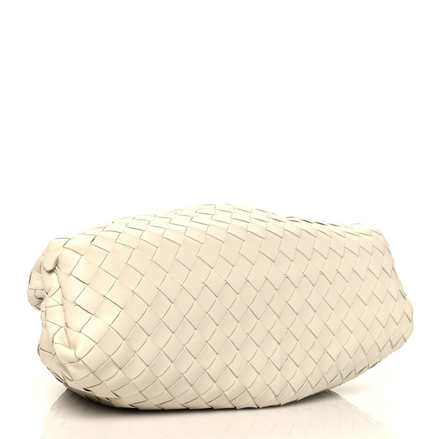 Bottega Veneta Nappa Maxi Intrecciato The Pouch Oversized Clutch Plaster 4 of 10