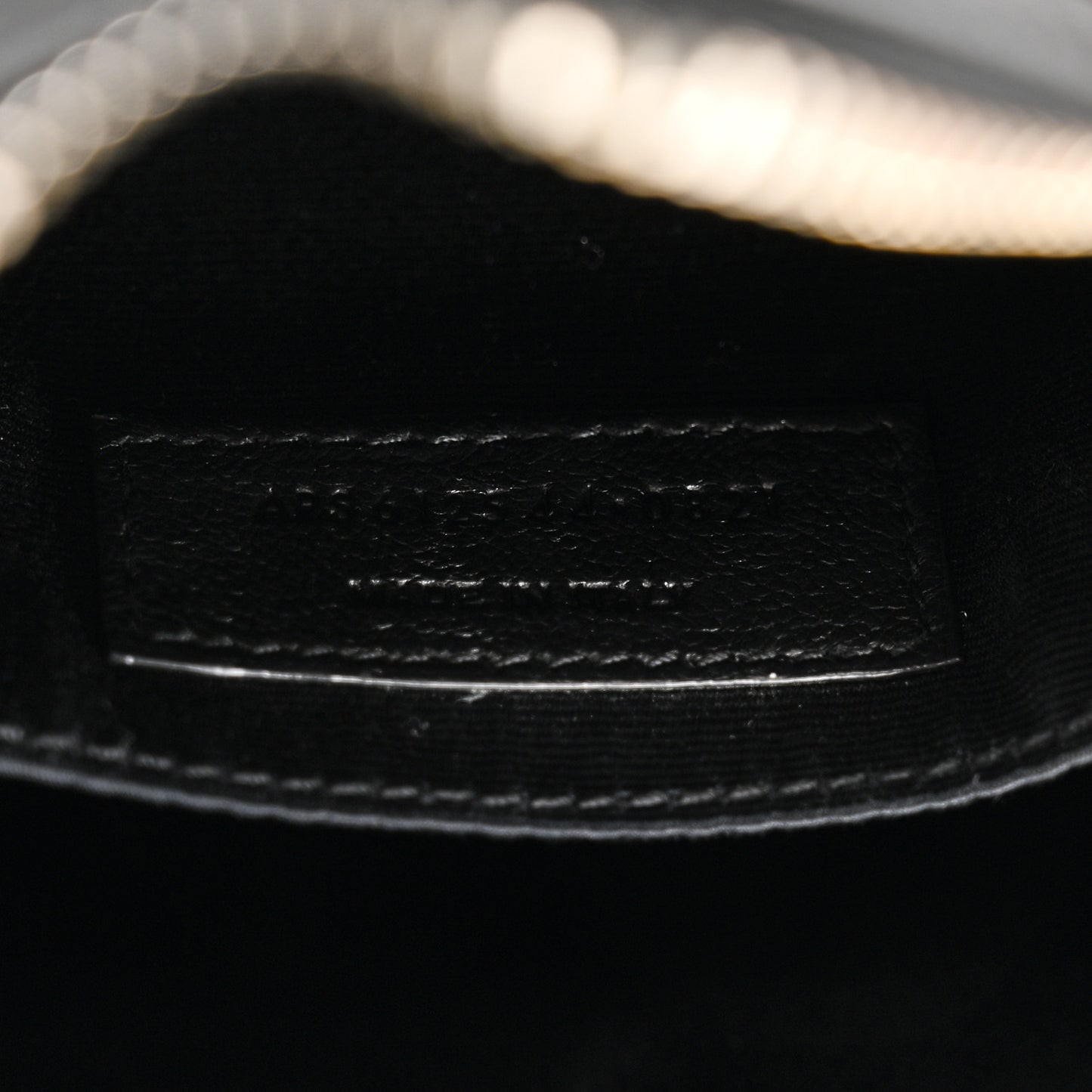 Calfskin Matelasse Monogram Lou Camera Bag Black