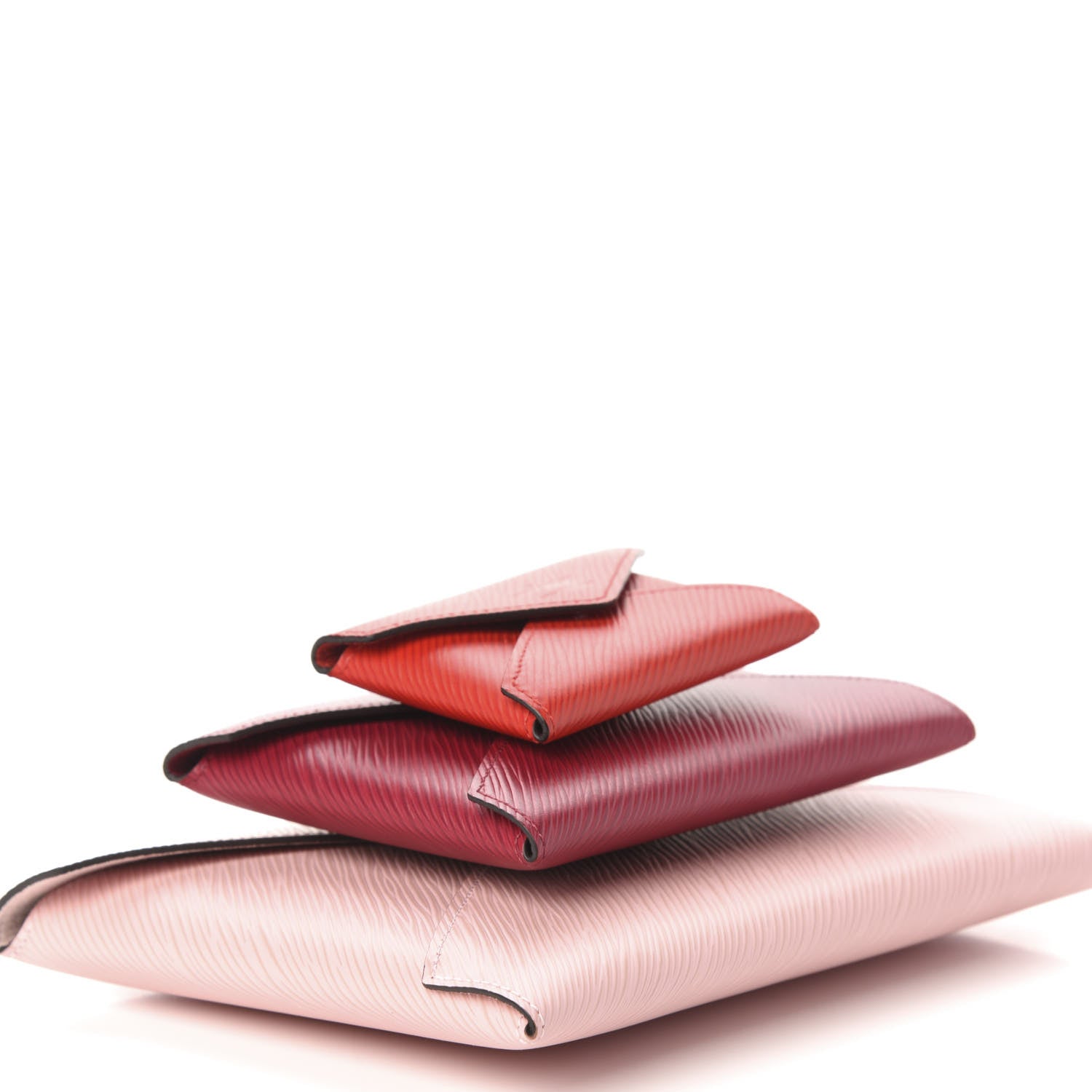 Louis Vuitton Epi Kirigami Pochette Set Rose Ballerine Fuchsia Coquelicot 8 of 11
