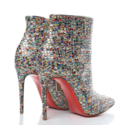 Christian Louboutin Tressage Vitraux So Kate Booty 100 Ankle Boots 37 Multi 4 of 7