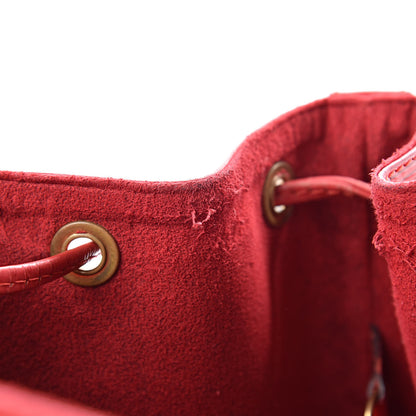 Louis Vuitton Epi Petit Noe Castillan Red 15 of 20