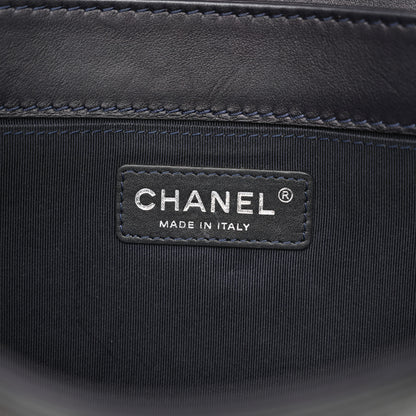 Chanel Patent Medium Boy Reverso Flap Black 6 of 17
