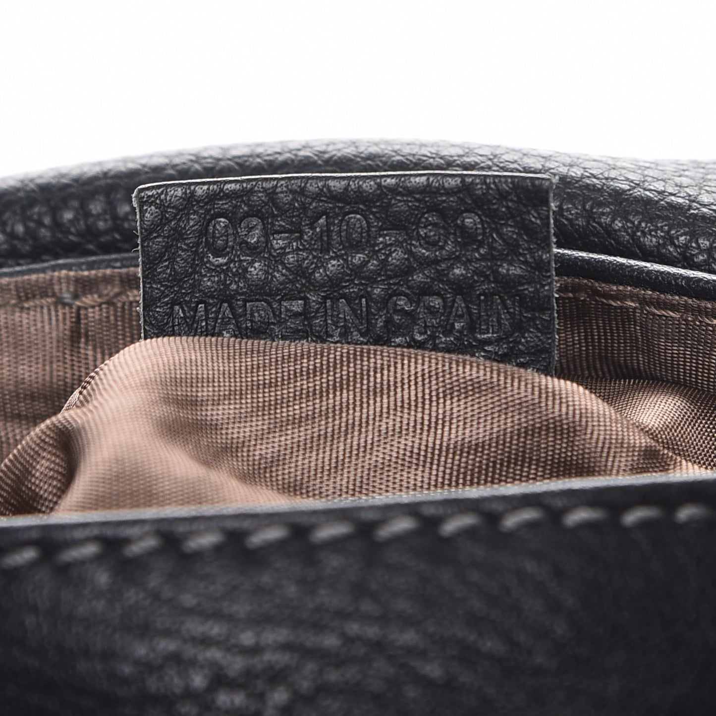 Calfskin Marcie Pochette Crossbody Bag Black