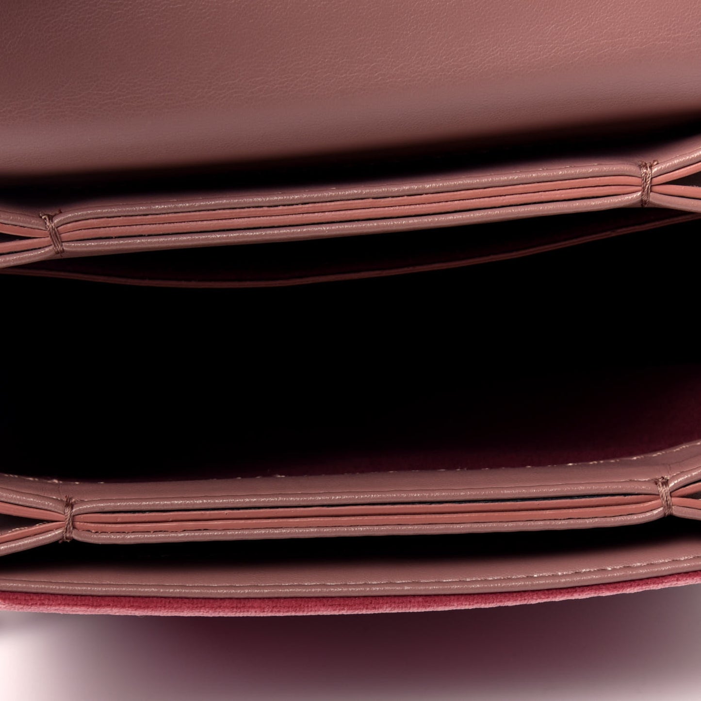 Velvet Falabella Box Shoulder Bag Pink