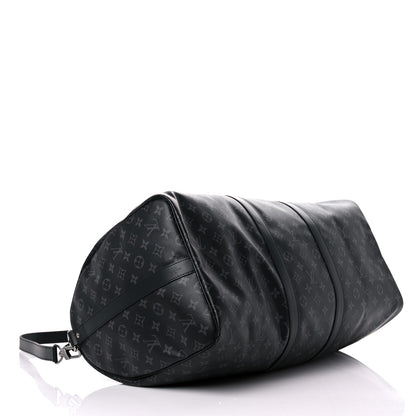 Louis Vuitton Monogram Eclipse Keepall Bandouliere 55 4 of 12
