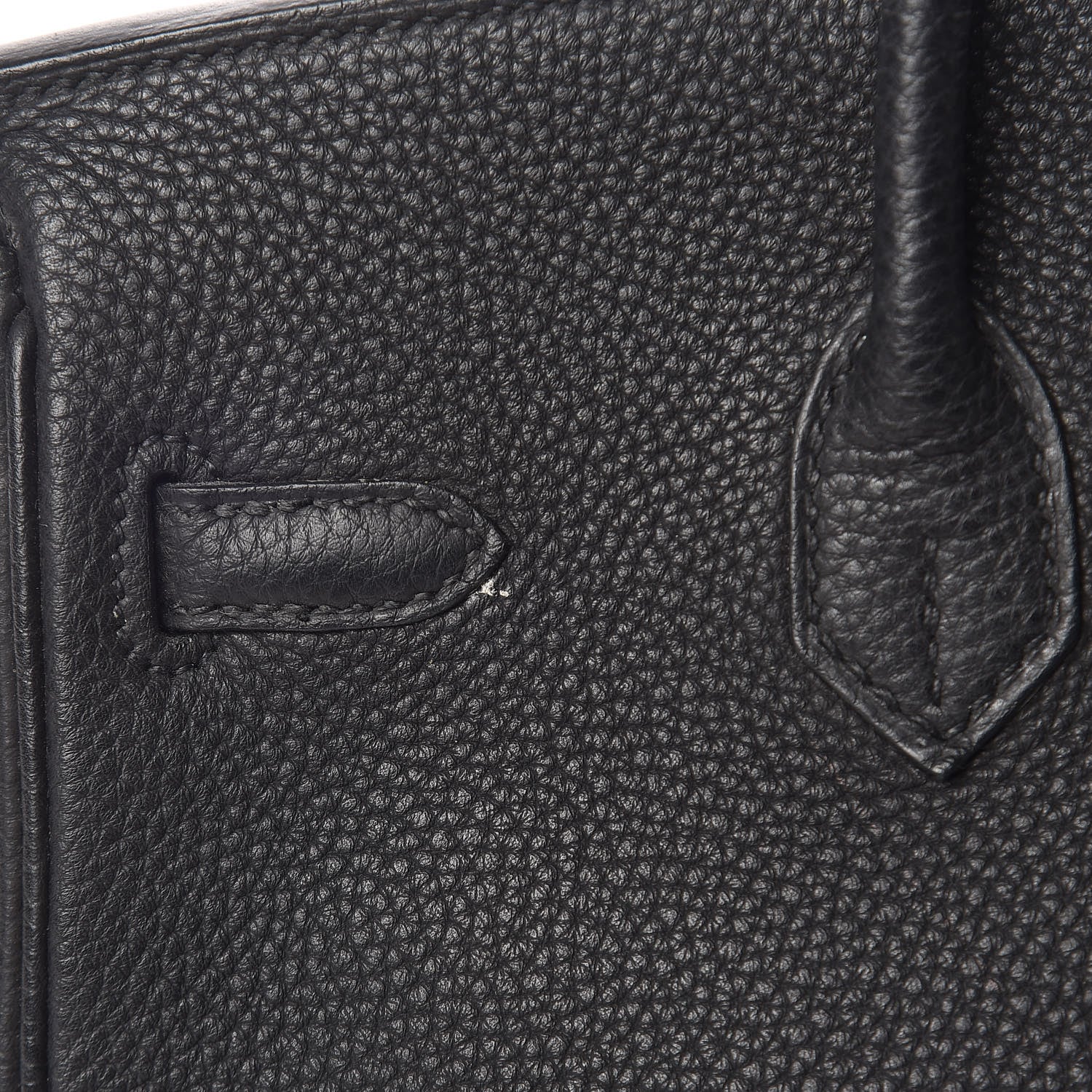 Hermes Togo Birkin 25 Black 13 of 38