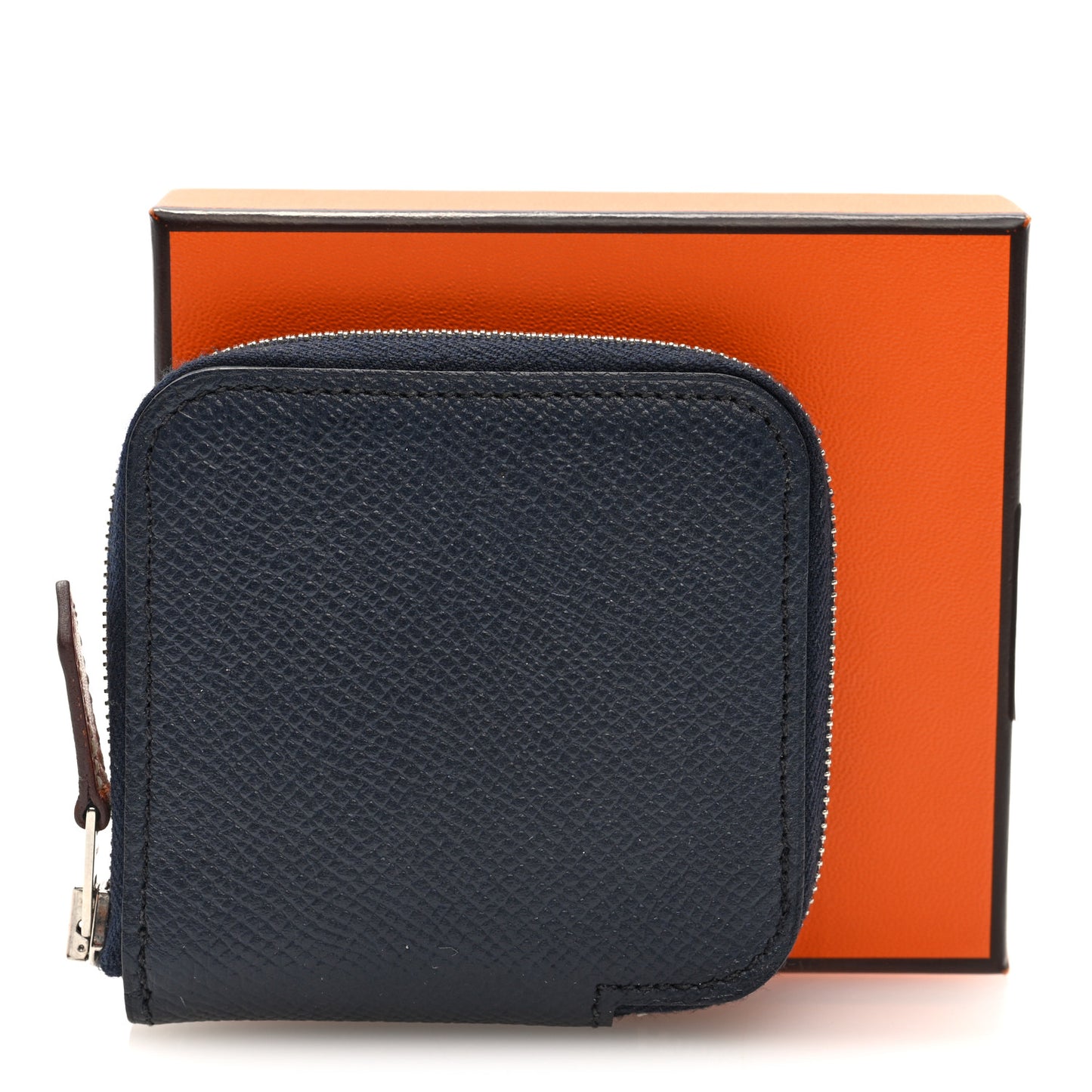 Epsom Silk'in Coin Purse Bleu Saphir