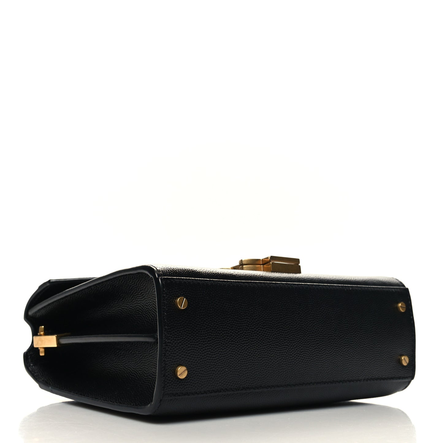 Grain de Poudre Mini Classic Monogram Cassandra Top Handle Black