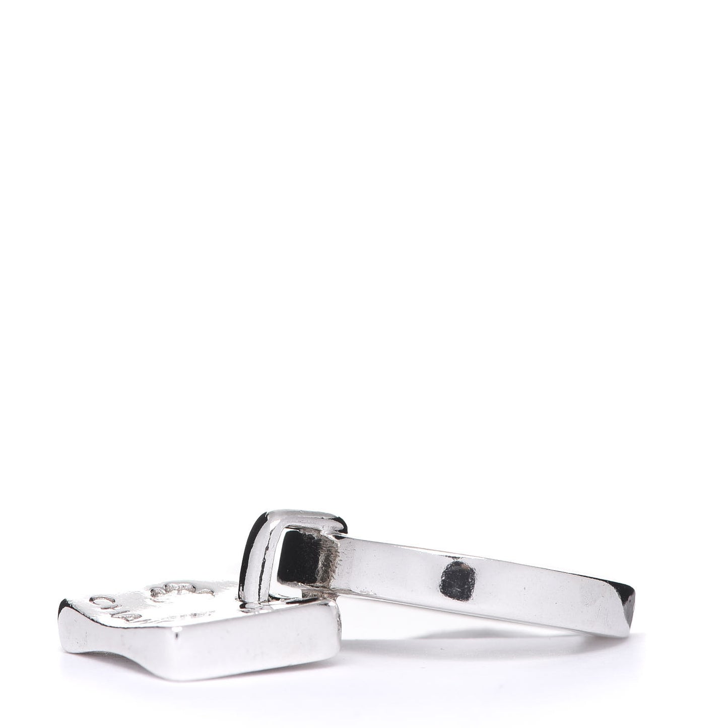 Sterling Silver Number 5 Charm Ring 52 6