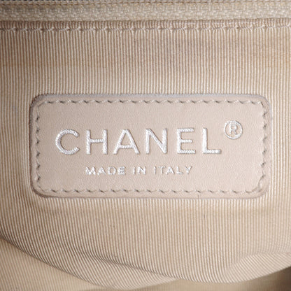 Chanel Washed Lambskin Chain Around Maxi Flap Bag Brown 5 of 6