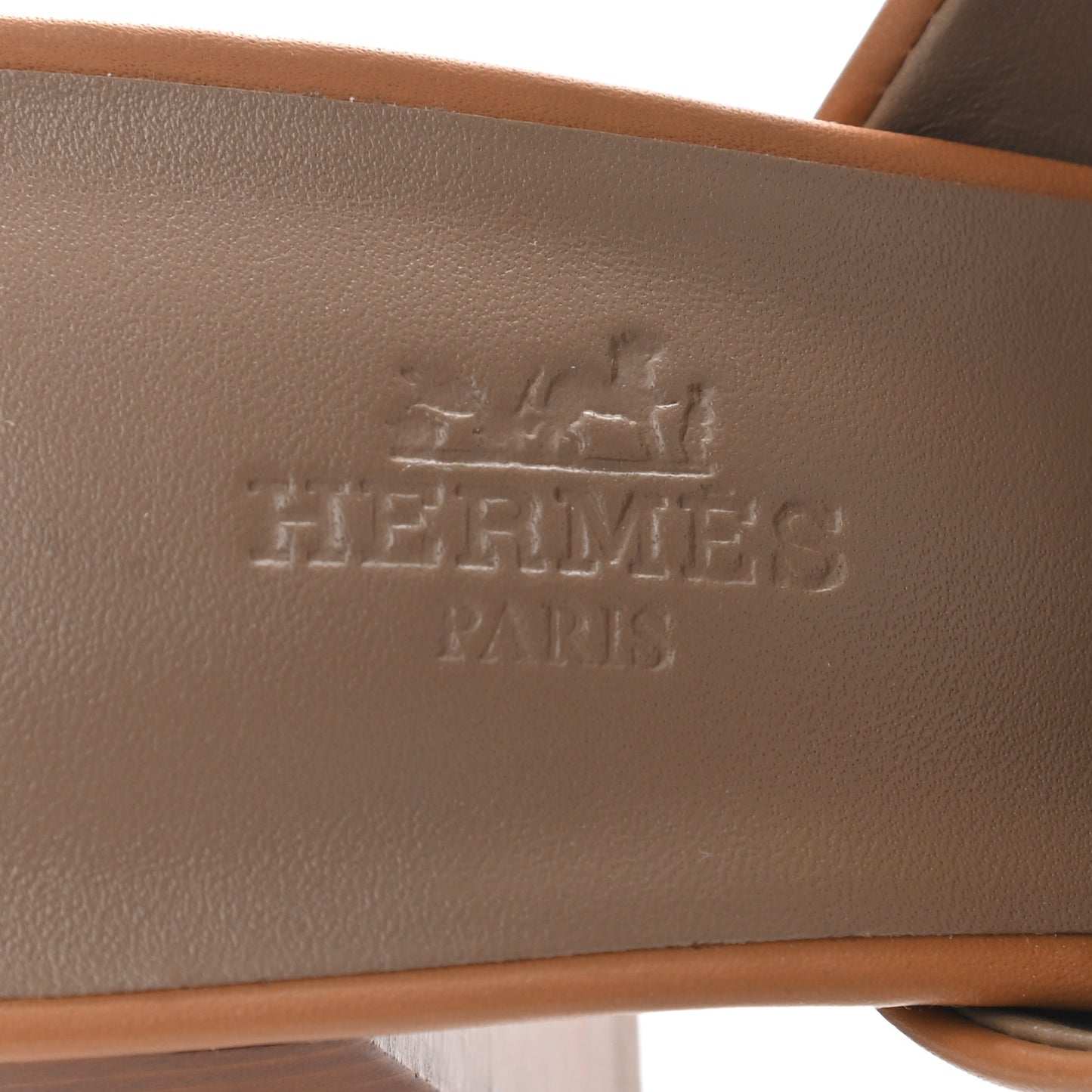 Calfskin Camilla Mules 37.5 Beige Dore