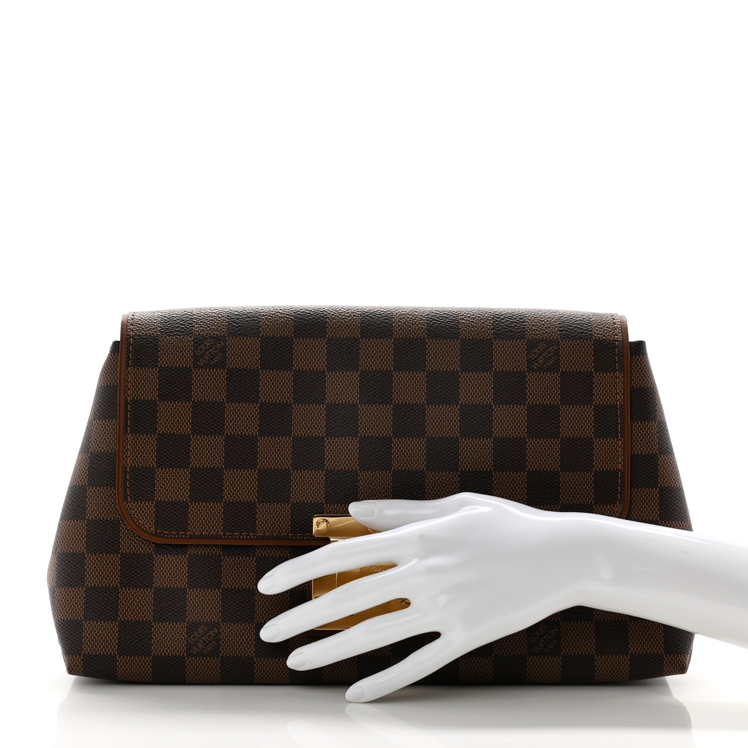 Louis Vuitton Damier Ebene Pochette Ascot 2 of 8