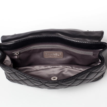 Chanel Lambskin Medium Coco Rain Flap Black 11 of 14