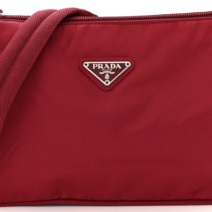 Prada Tessuto Nylon Shoulder Bag Fuoco 7 of 9