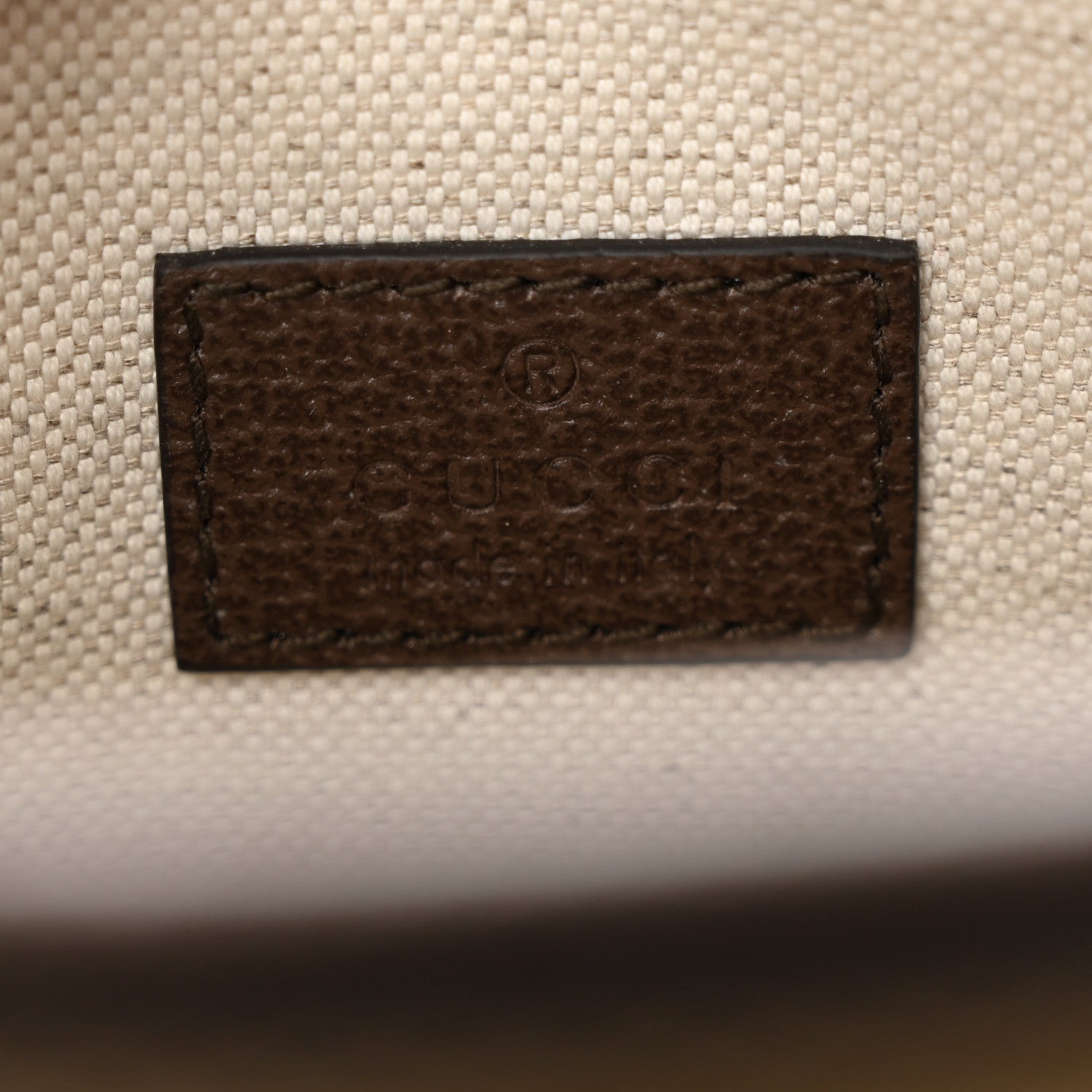 Gucci Monogram Jumbo GG Textured Dollar Calfskin Web Mini Crossbody Bag Camel Ebony New Acero 6 of 11