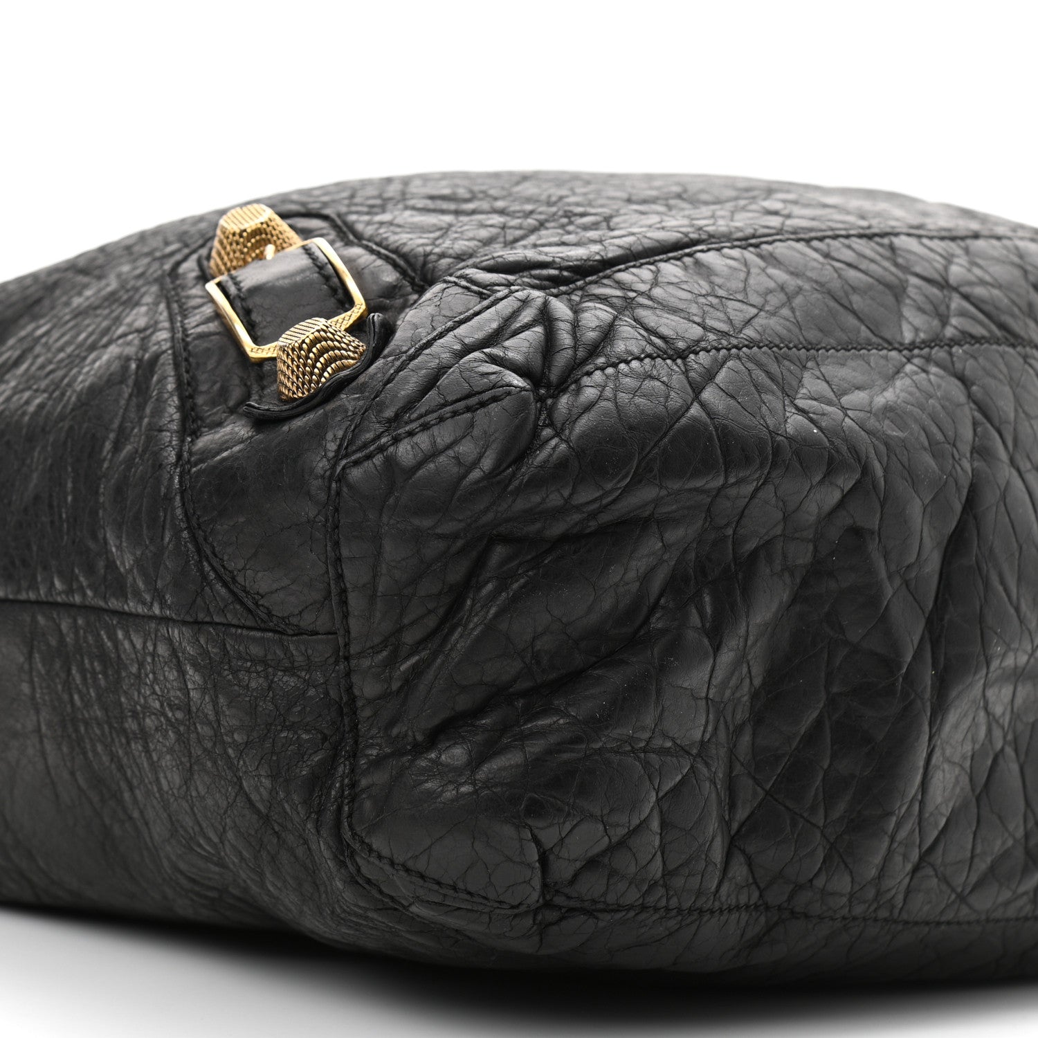Balenciaga Agneau Giant 21 Gold Hardware Day Hobo Black 9 of 11