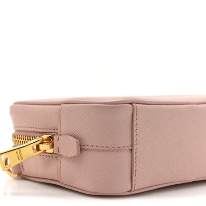Prada Saffiano Lux Mini Camera Crossbody Bag Orchidea 9 of 12