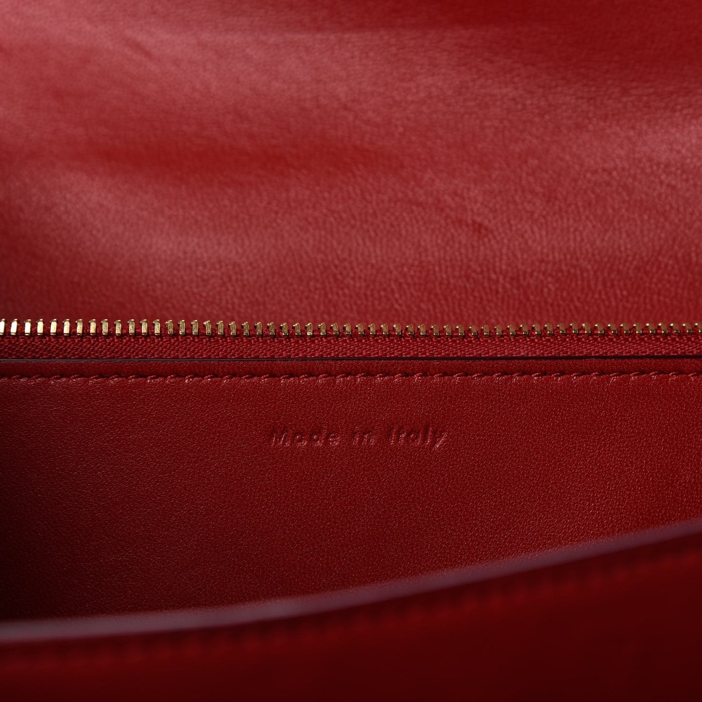 Box Calfskin Medium Classic Box Flap Bag Red