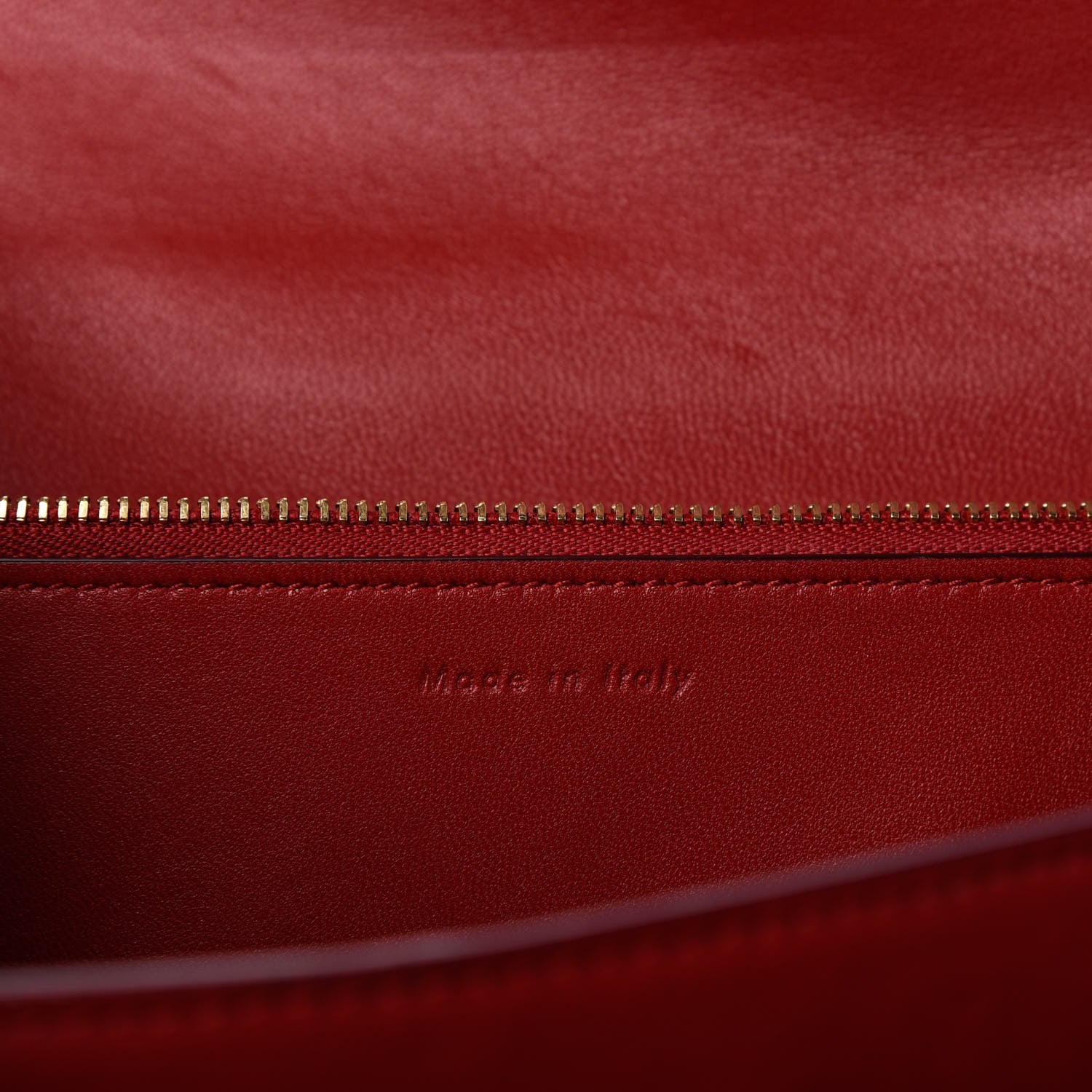 Celine Box Calfskin Medium Classic Box Flap Bag Red 7 of 9