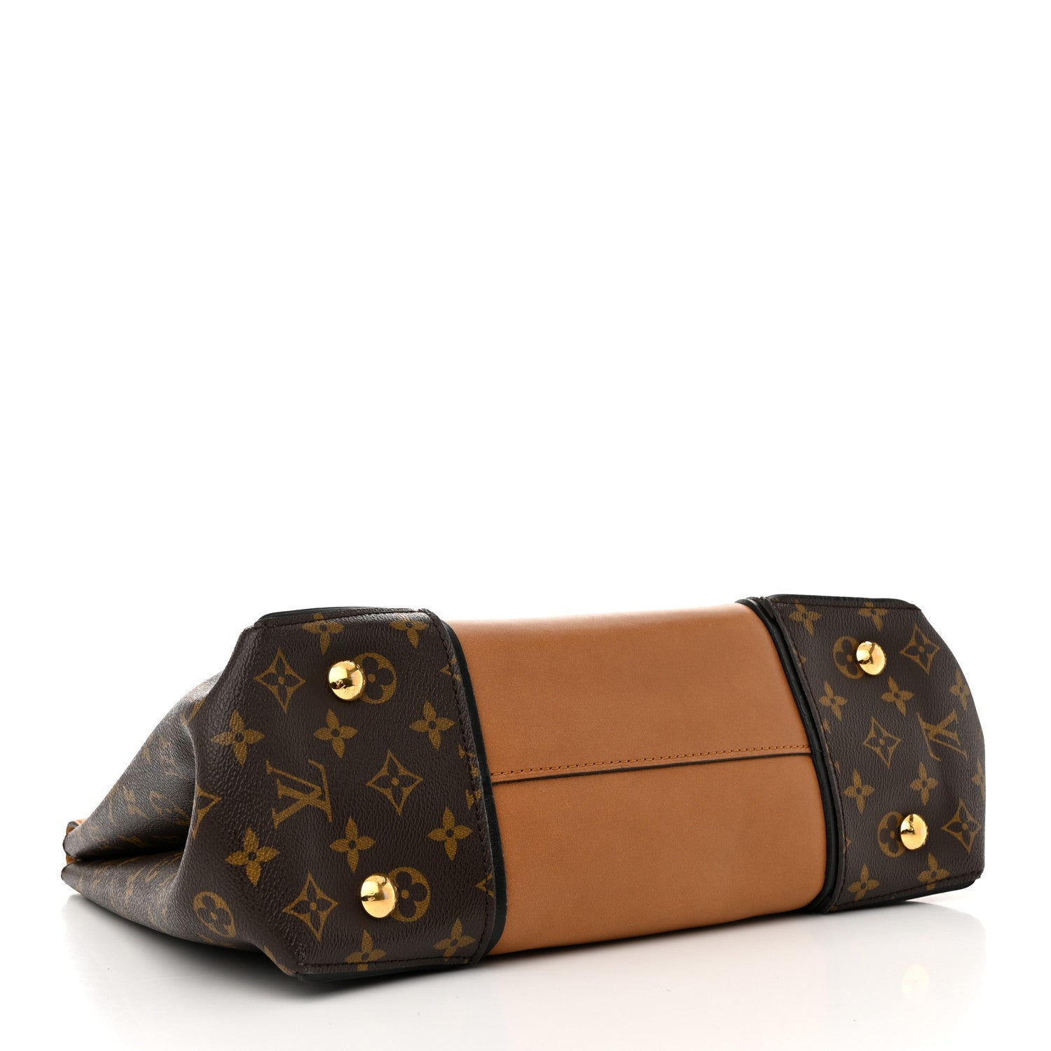 Louis Vuitton Monogram Cuir Orfevre Tote W PM Noisette 4 of 19