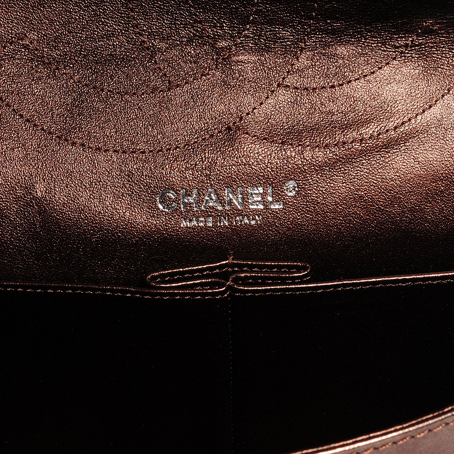 Chanel Calfskin 2.55 Reissue 227 Flap Metallic Bronze 7 of 8