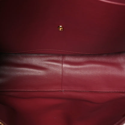 Chanel Grained Calfskin Souplissimo Maxi Flap Burgundy 4 of 10
