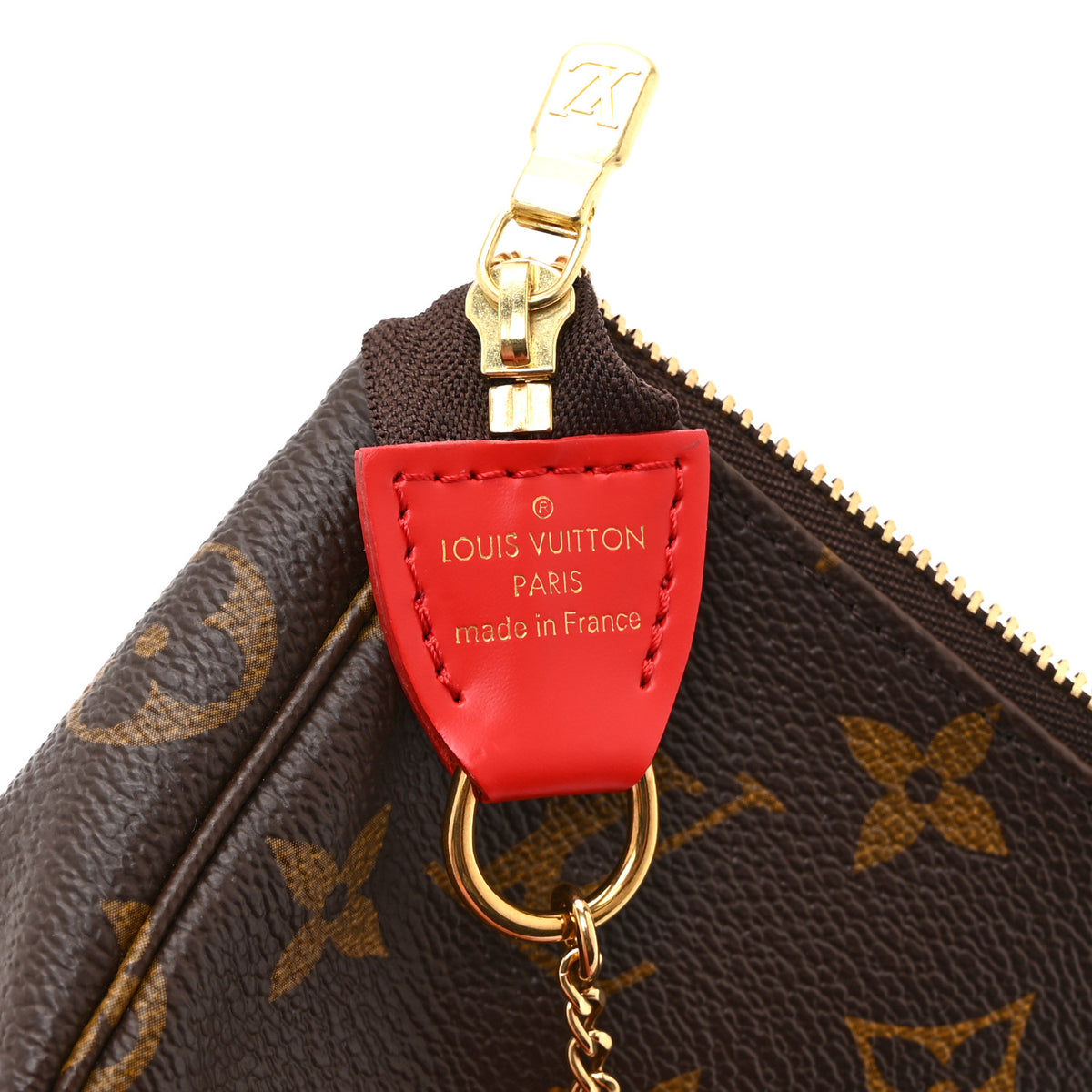 Monogram 2020 Christmas Animation Bumper Cars Mini Pochette Accessories Coquelicot