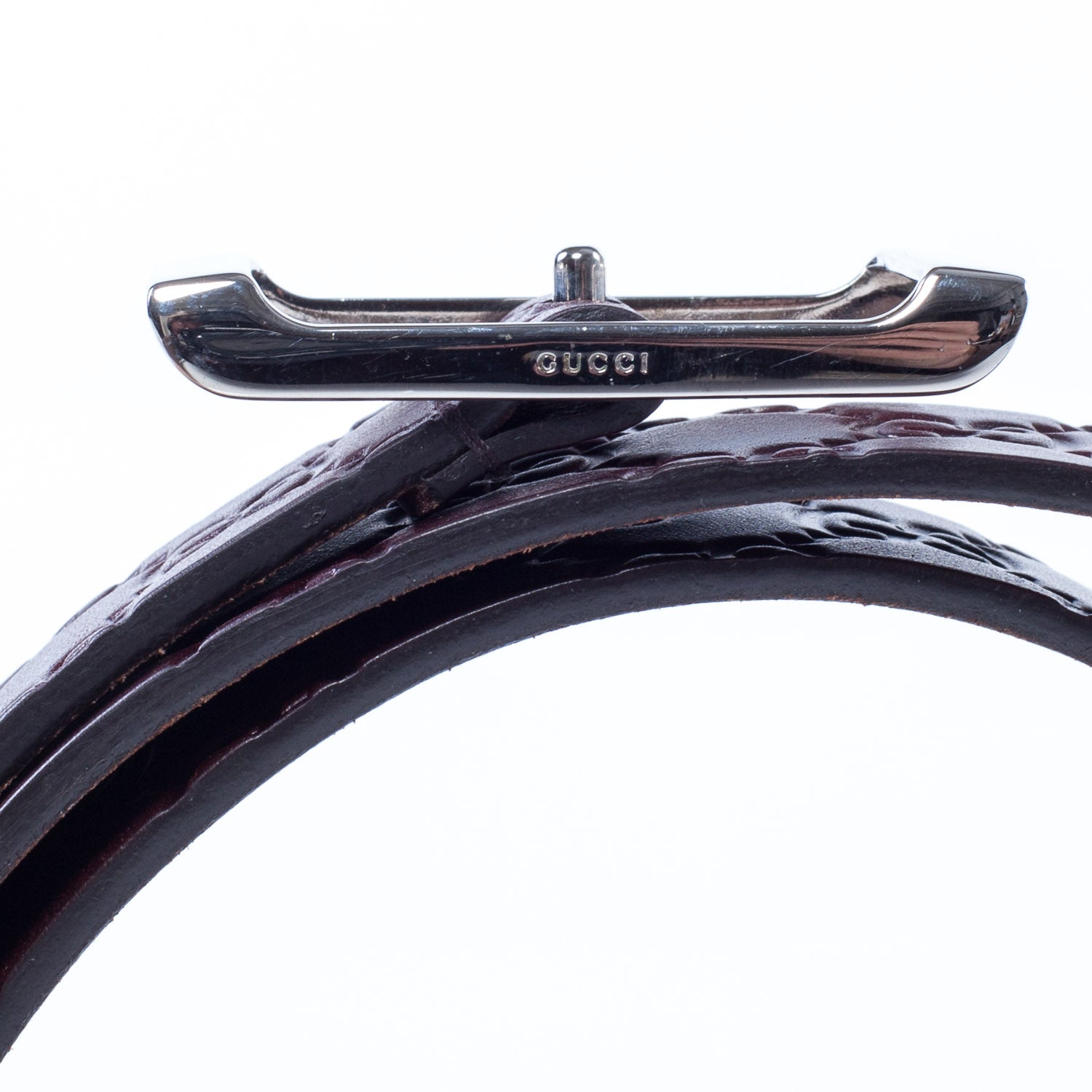 Gucci Guccissima Leather Belt 85 34 2 of 3