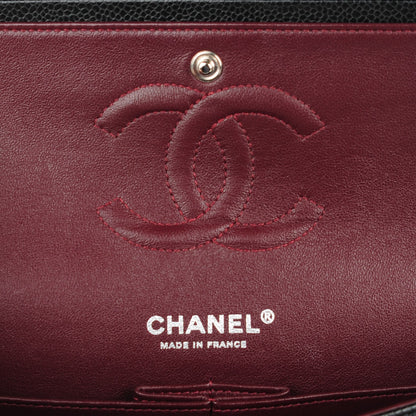 Chanel Caviar Quilted Medium Double Flap Black 8 of 8