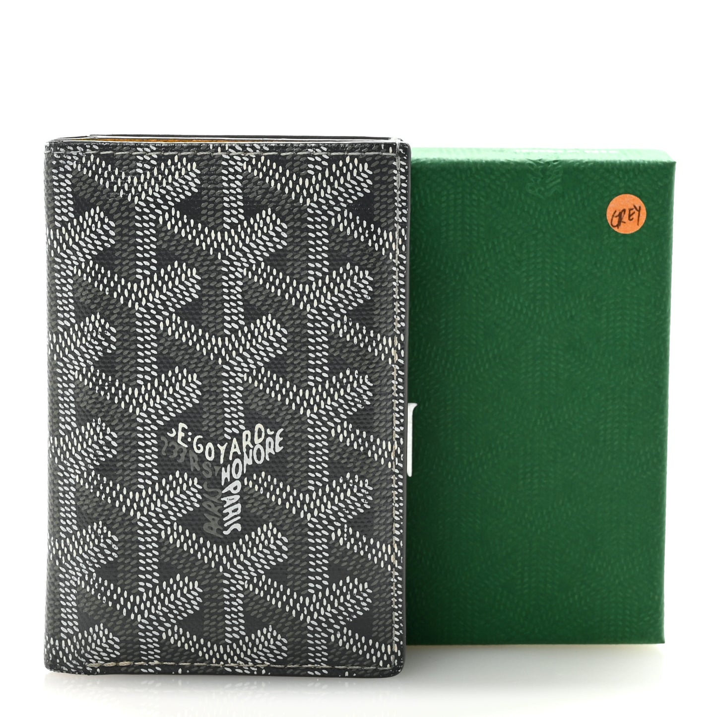 Goyardine Saint Pierre Card Holder Grey