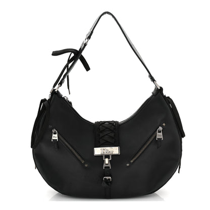 Christian Dior Calfskin Admit It Hobo Black 1 of 12