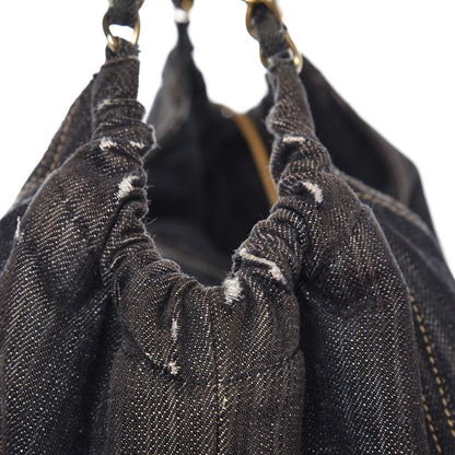 Chanel Denim XL Coco Cabas Tote Dark Blue 10 of 12