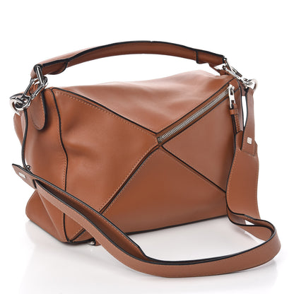 Loewe Calfskin Puzzle Bag Tan 3 of 9