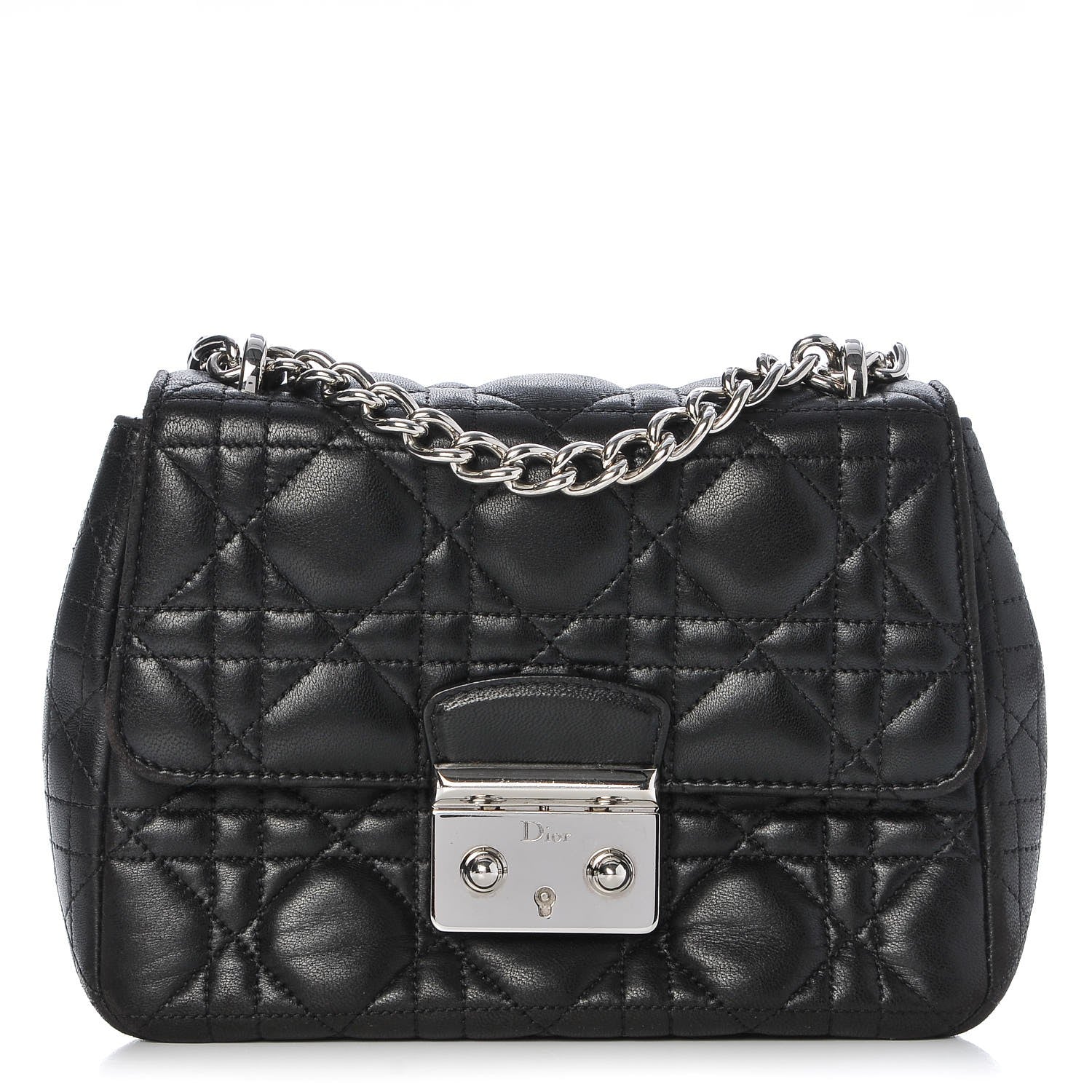 Christian Dior Lambskin Cannage Mini Miss Dior Flap Black 1 of 10