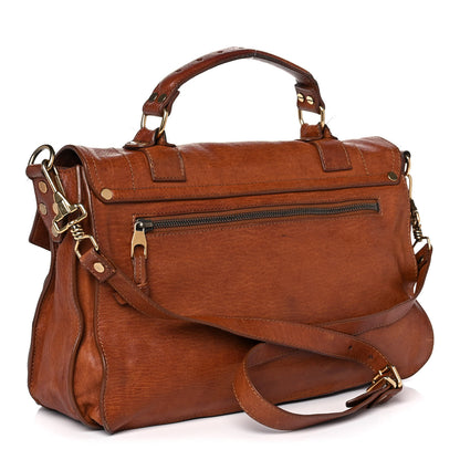 Proenza Schouler Lambskin Large PS1 Satchel Saddle 2 of 13