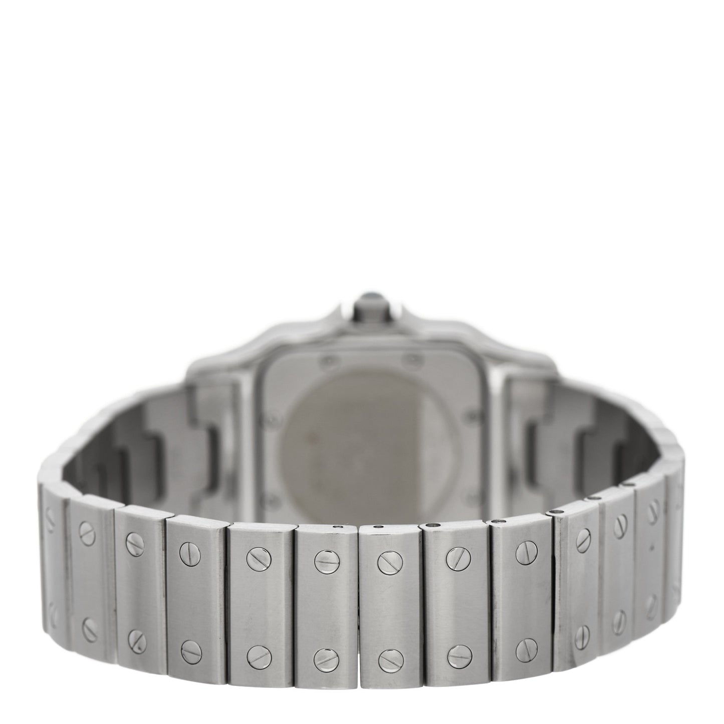 Stainless Steel 29mm Santos De Cartier Galbee Quartz Watch